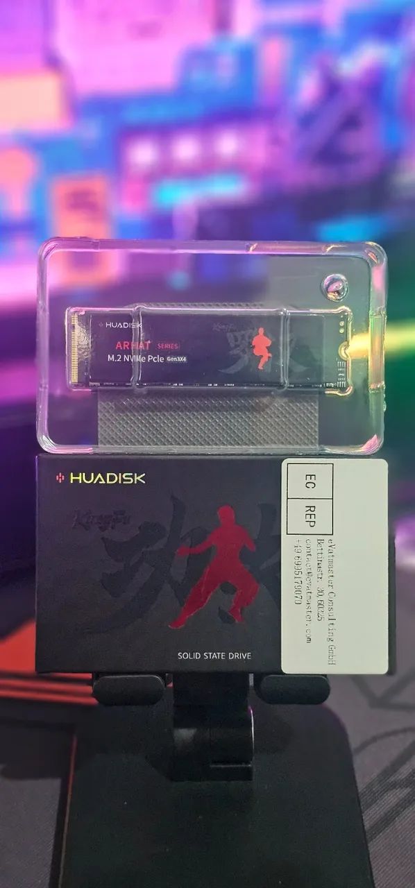  M.2 NVMe 128GB Huadisk (Novo) / Unidade