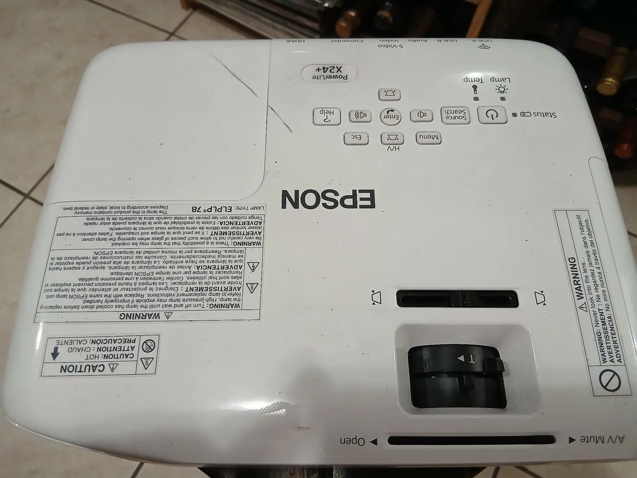 Epson Powerlite X24+ Data Show Projector64595627737346122