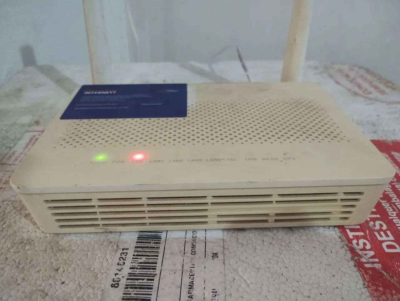 Roteador Huawei Echolife EG8145V5 Funcionando64617598547331121