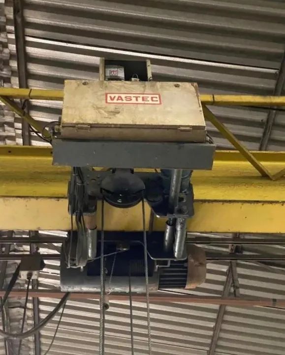 Ponte rolante Vastec 6 ton/12m + 50m caminho de rolamento + colunas 6m - Foto 4