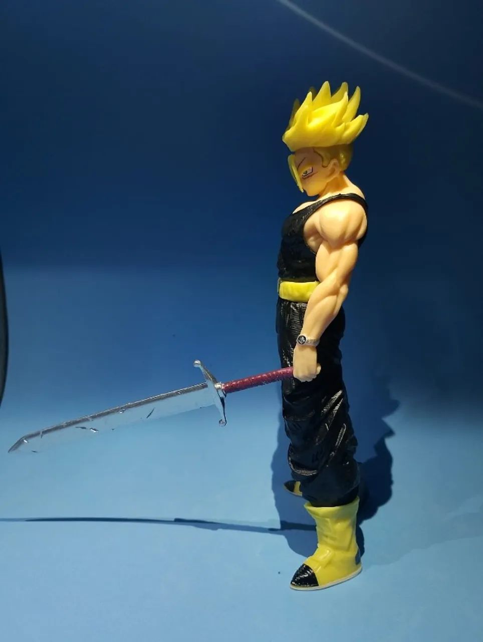 新品 未開封 S.S.J Artist ver. テンブランク 黒 サイズXL Trunks (Normal e Transformado em Super Saiyajin