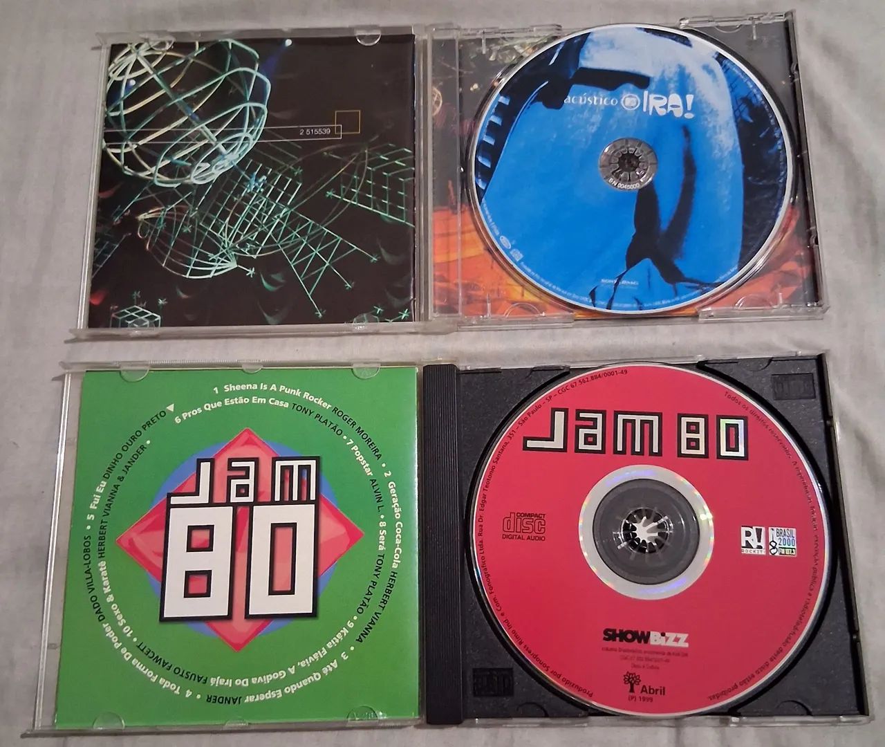 Lote de CDs: Os Paralamas, Ira! e Jam 80 - Foto 3