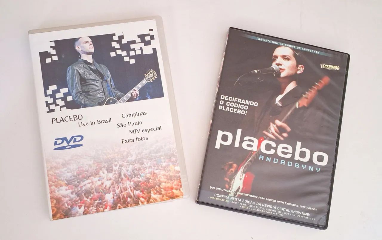 Trio dvds placebo música rock