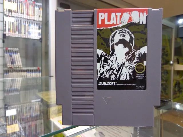 Jogo Platoon Nintendo Conservado  - Foto 2