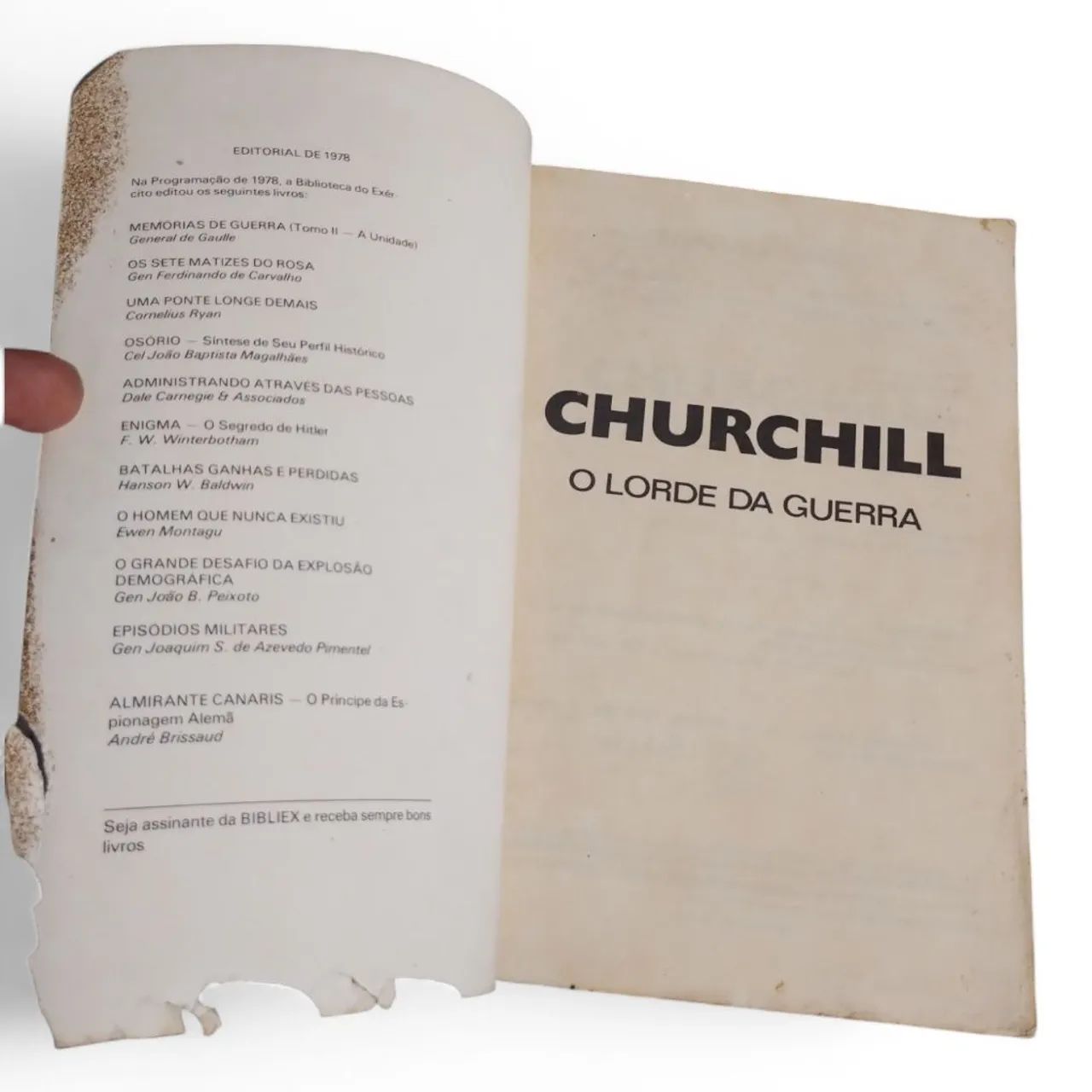 Livro Churchill: O Lorde da Guerra - Ronald Lewin - Foto 4