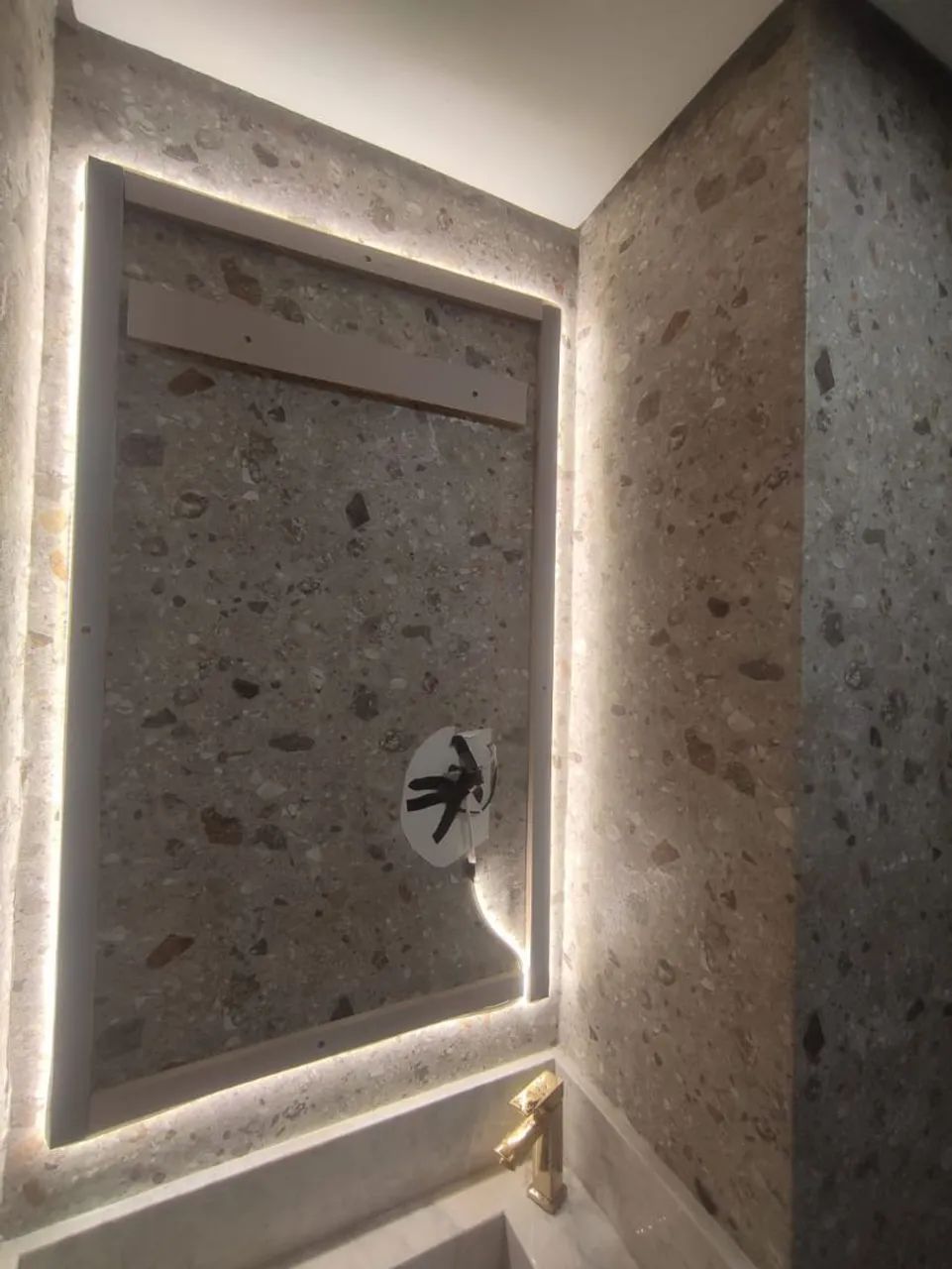 Papel de parede vinílico lavável texturizado rolo 10mx53cm cobre Aproximadamente 4.3m2 - Foto 6