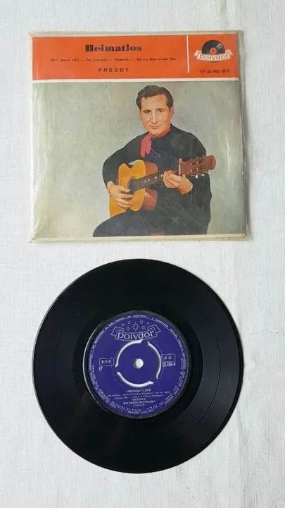 Disco Vinil Compacto - Freddy - Heimatlos (Polydor) - 1958 - Foto 5