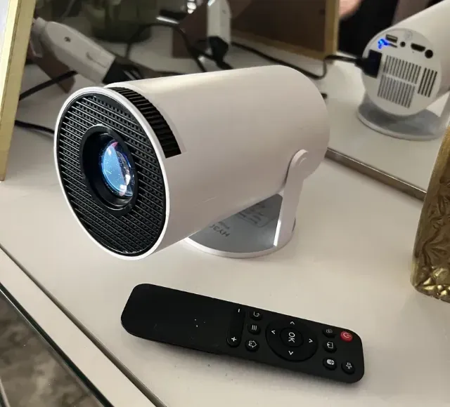 Mini Projetor Portátil 4k Android Full Hd Smart Wifi