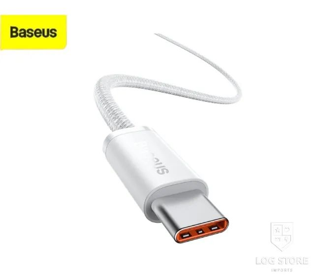 Cabo Baseus Tipo C PD 100W 20V/5A Quick Charge 1m Turbo Para Android MacBook iPhone 15/16 - Foto 4