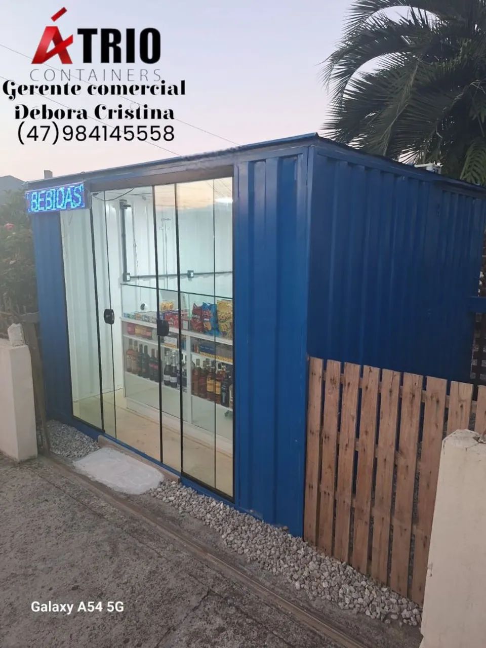 Mini Mercado Desmontável em Container - Foto 3