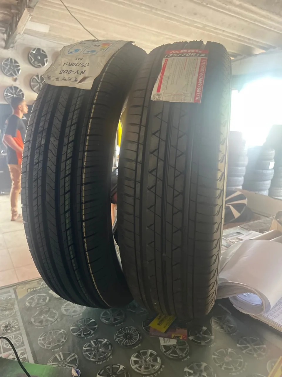 PROMOÇÃO Pneus 175/70R14 Novos