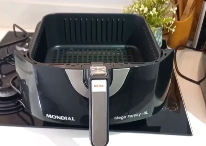 8L - Unica Fritadeira sem Óleo Air Fryer - valor único - Foto 5