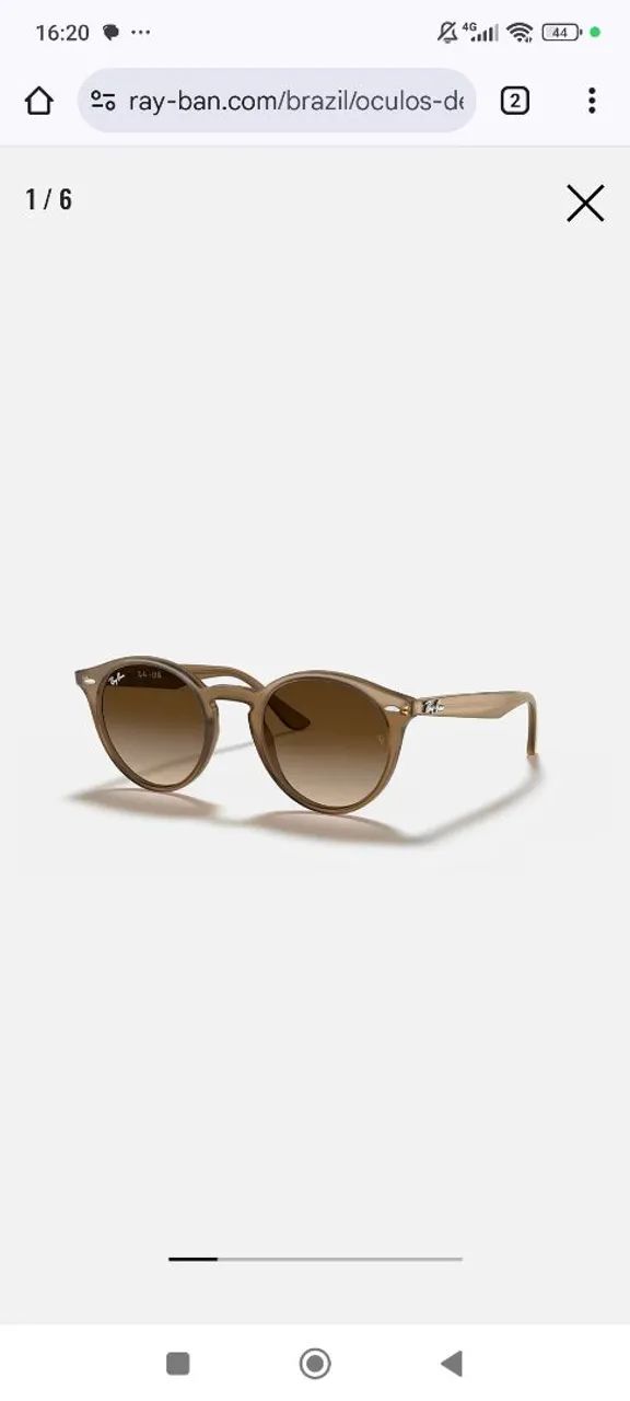 Óculos de Sol Ray-Ban Redondo Rb2180