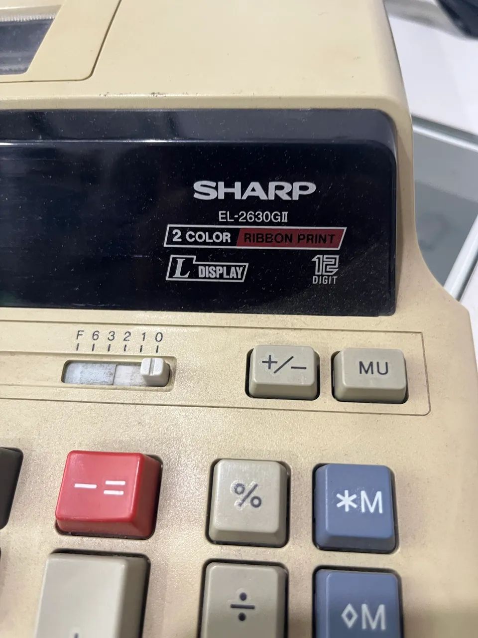 Calculadora Sharp 12 dígitos 