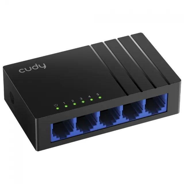 Switch 5 Portas Cudy GS-105D 10/100/1000Mbps - WZetta - Foto 3