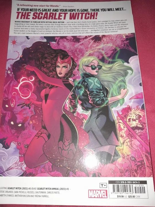 HQ Feiticeira Escarlate/ Scarlet Witch (English) - Foto 3
