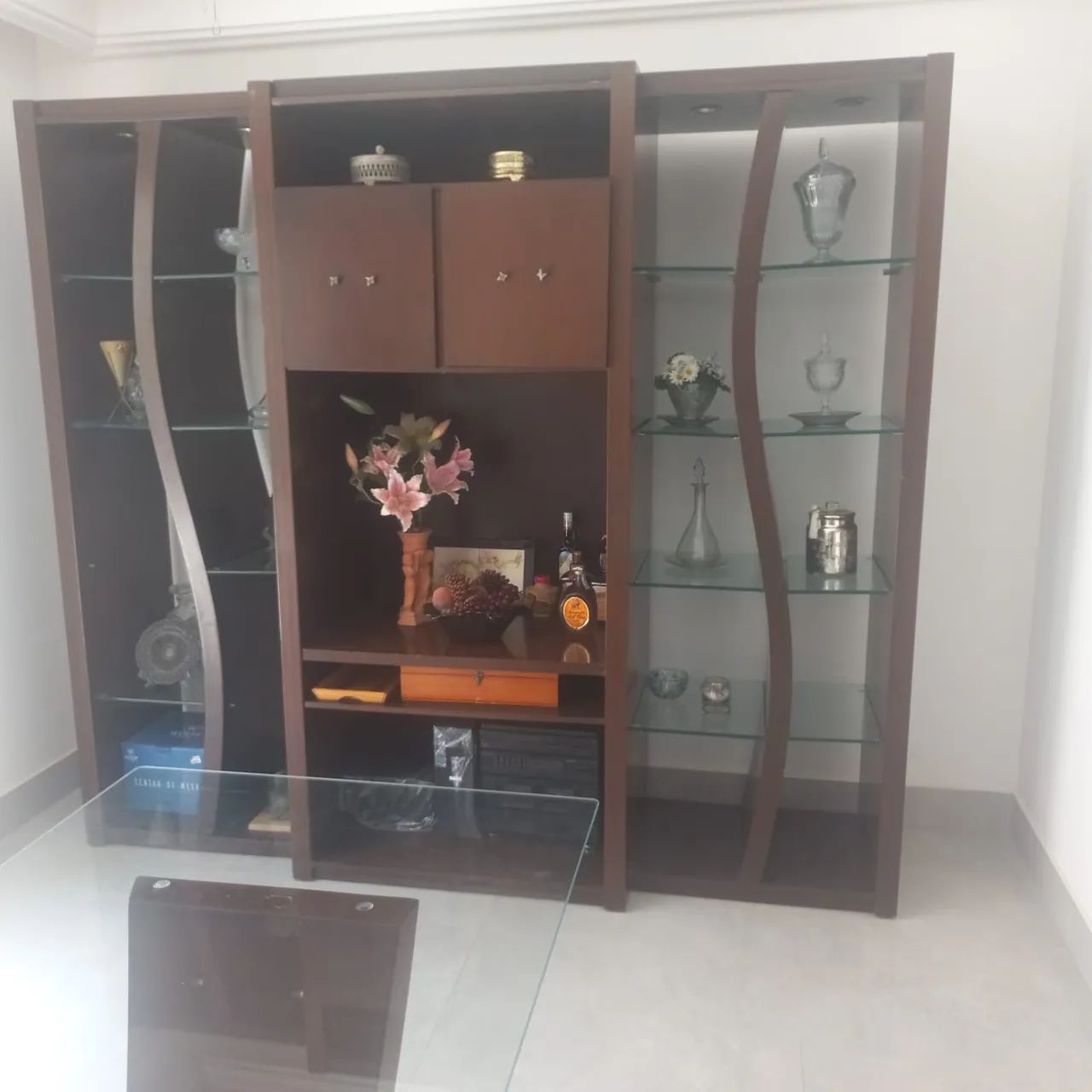 Estante para Sala de Estar - Amadeirado - Foto 2