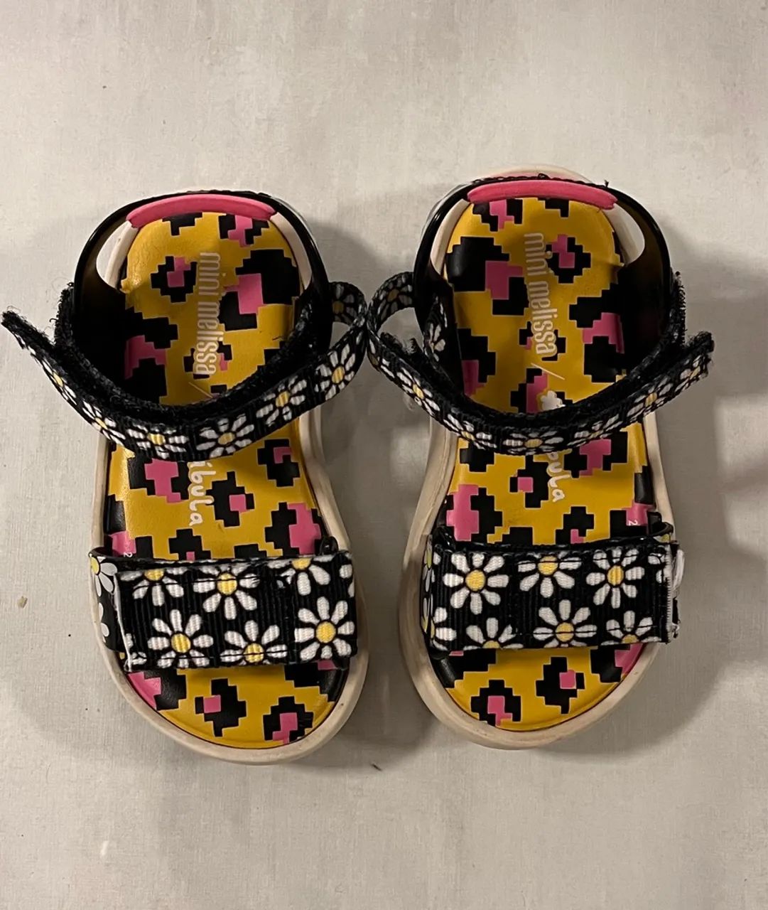 Sandálias Mini Melissa e Fábula 64167802154243121