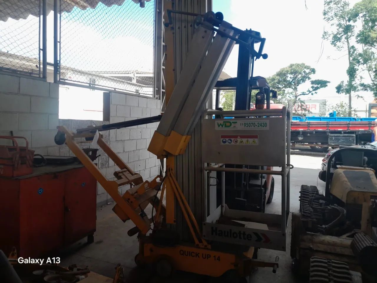 Plataforma Elevatória Haulotte Quick Up 14