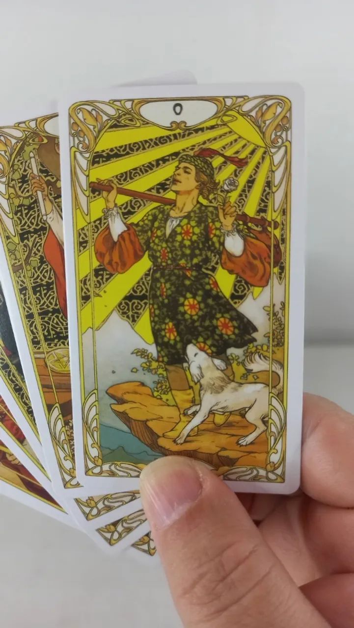 Golden Art Nouveau Tarot - Foto 2