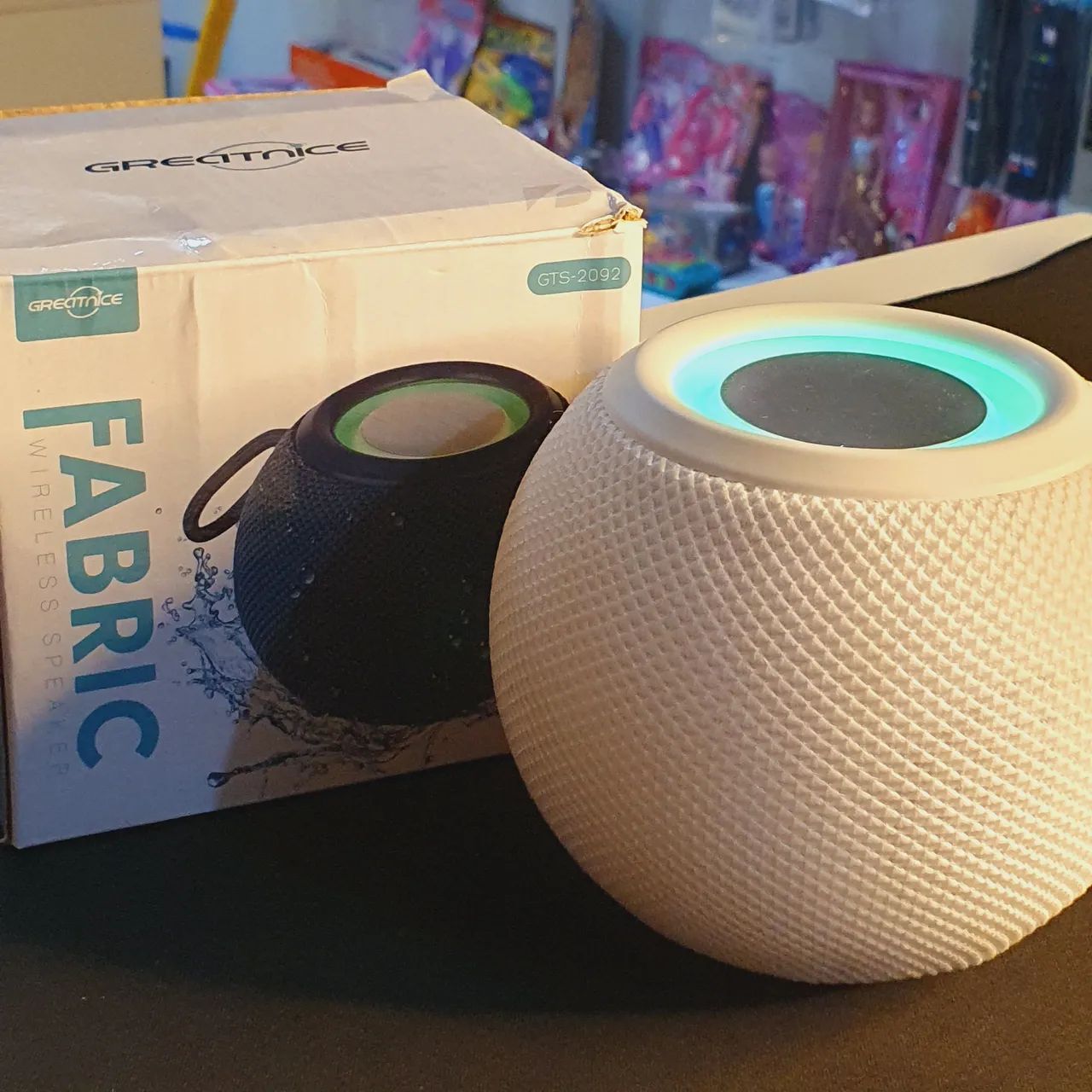 Caixa de Som Fabric - Compacta, Estilosa e Potente!