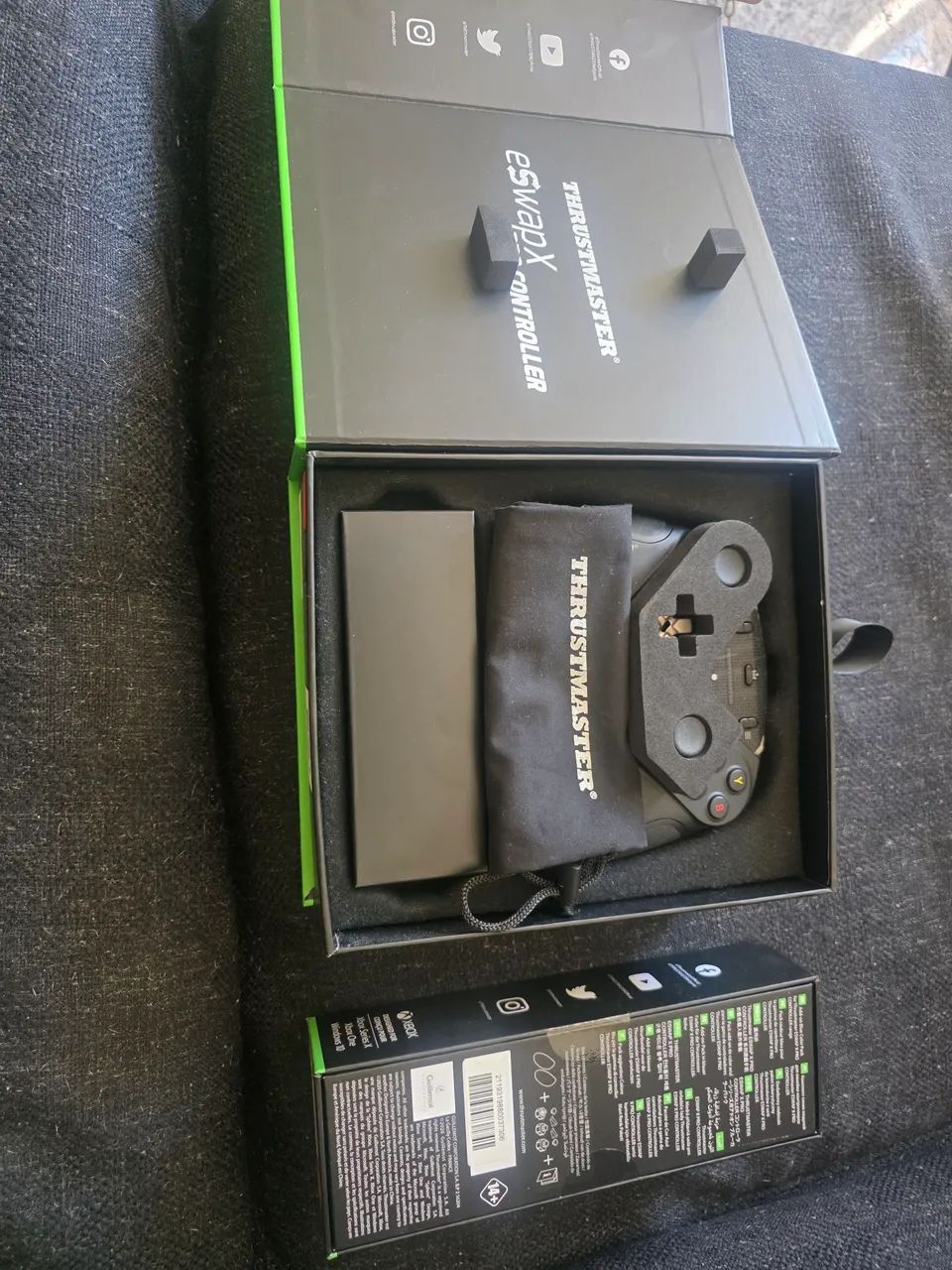 Controle XBOX ThrusMaster com ponteiras extras. - Foto 2