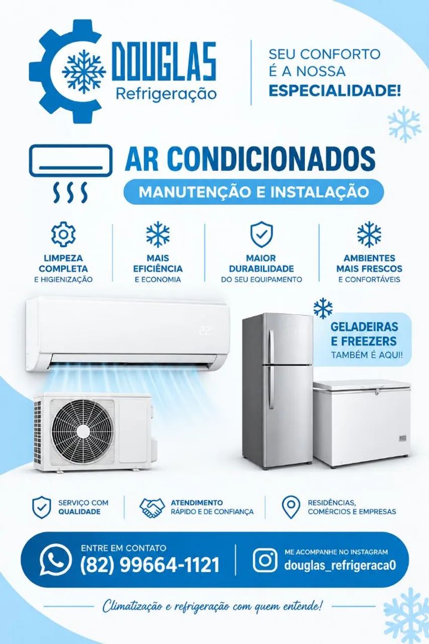 Instalação e Limpeza de Ar-Condicionado | Douglas Refrigeração - Foto 2