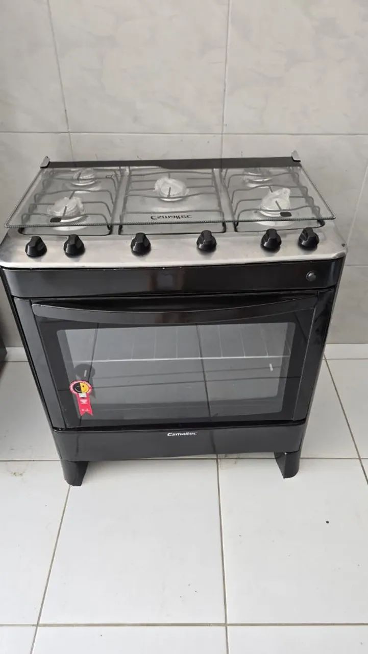 FOGÃO 5 BOCAS ESMALTEC 