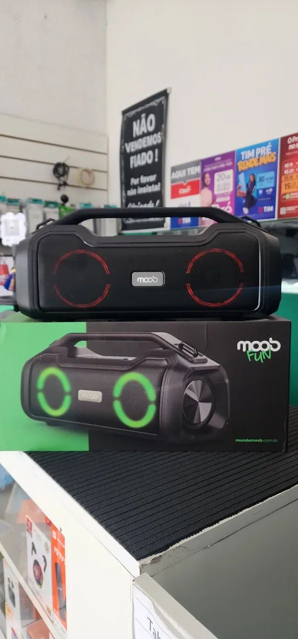 CAIXA DE SOM BLUETOOTH MOOBFUN NOVA