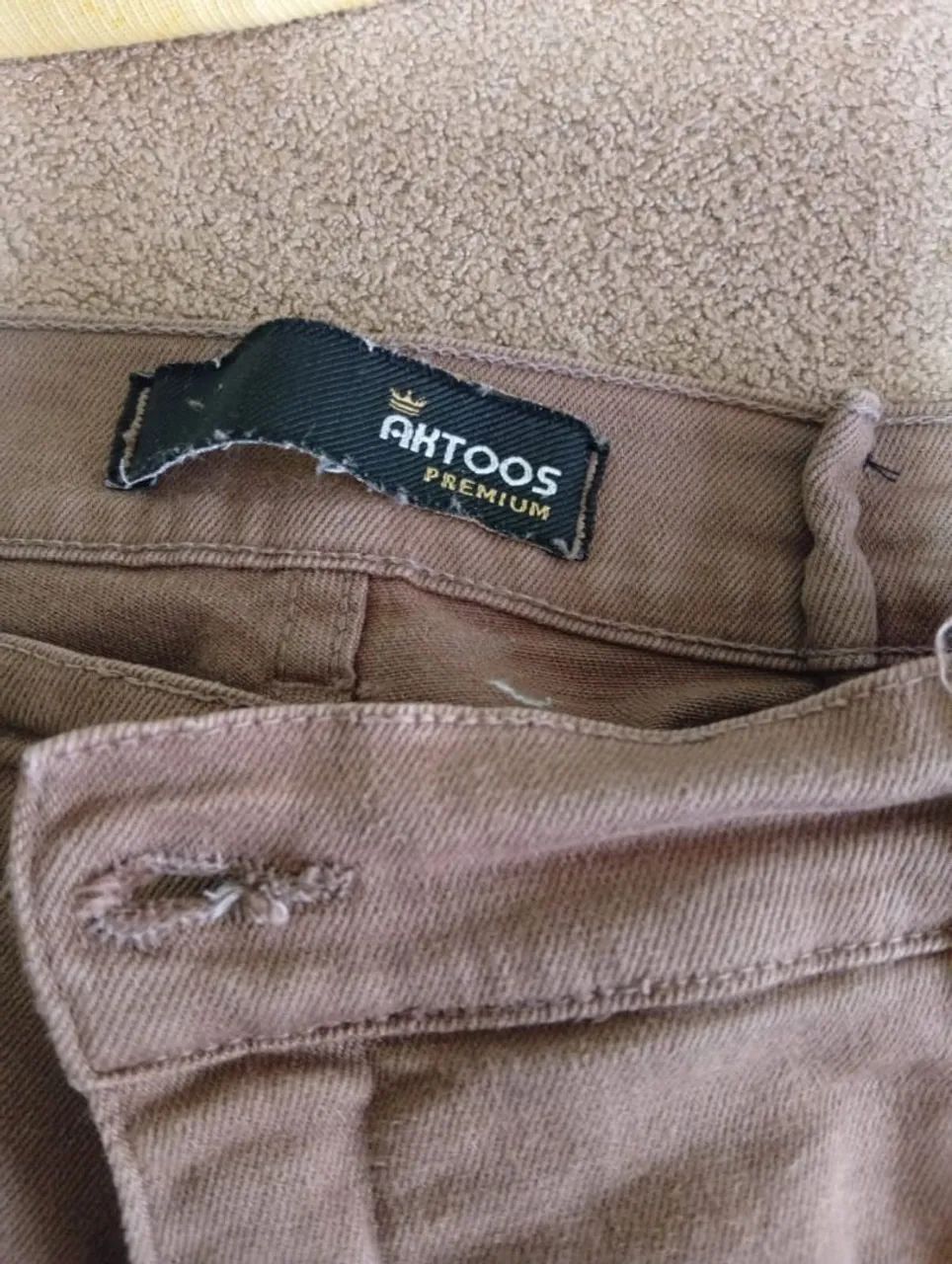 Calça reta plus size feminina 48  - Foto 2
