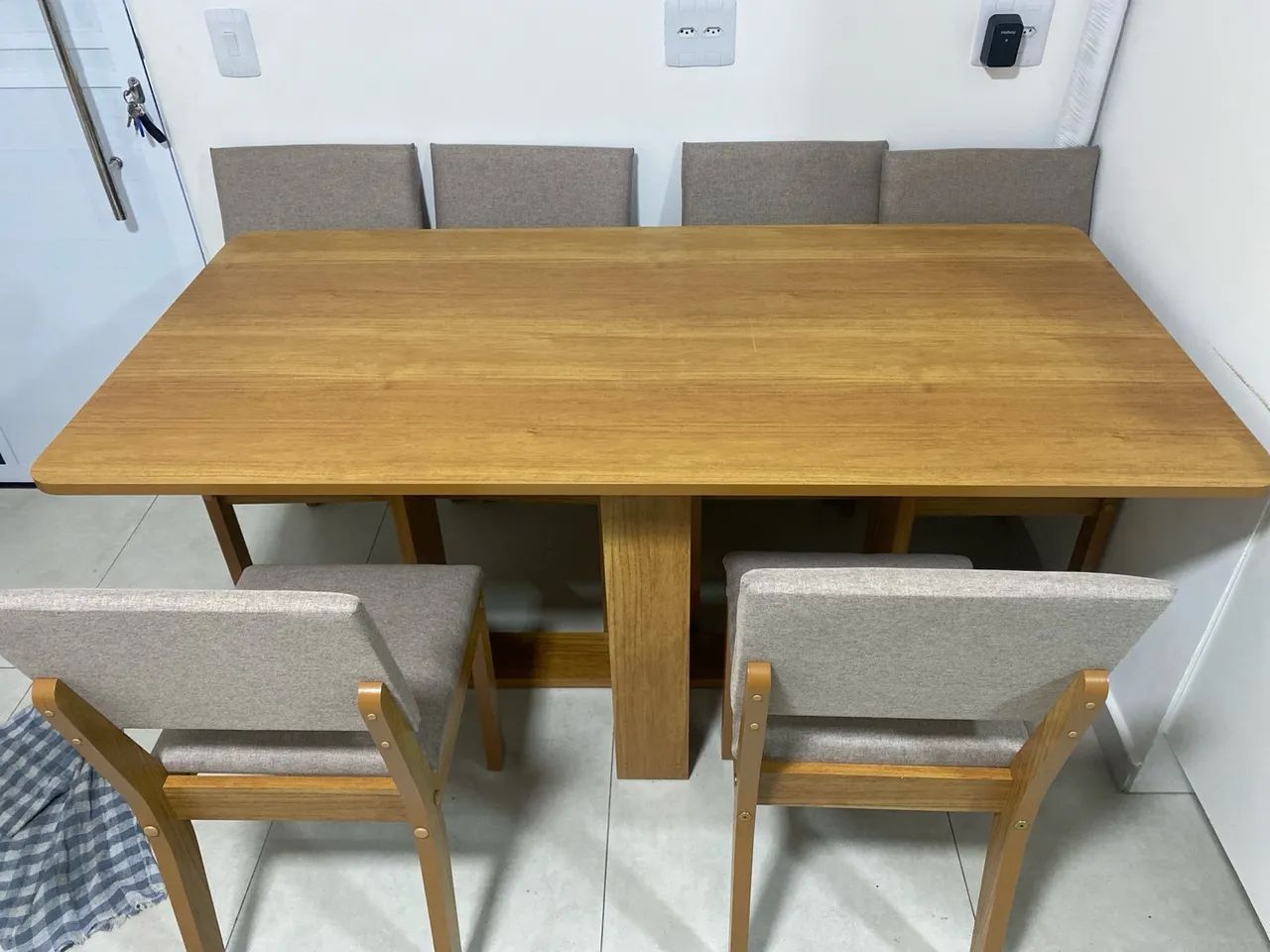 Conjunto mesa de jantar 6 lugares  - Foto 2
