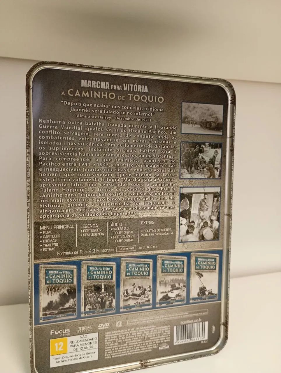 Box de dvds Marcha para Vitória a caminho de Tóquio. - Foto 3
