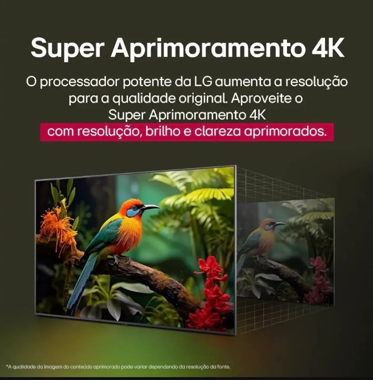 TV LG 50 polegadas | LACRADA | NOTA FISCAL | 1 ANO DE GARANTIA  - Foto 3