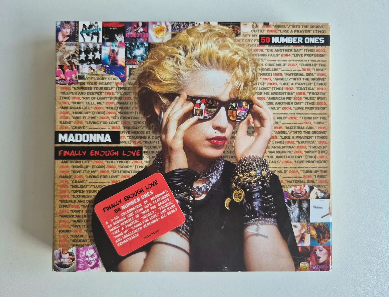 CD Madonna Finally Enough Love / cd triplo