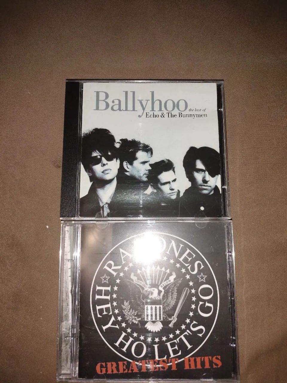 CDs Ramones / Echo and the Bunnymen 