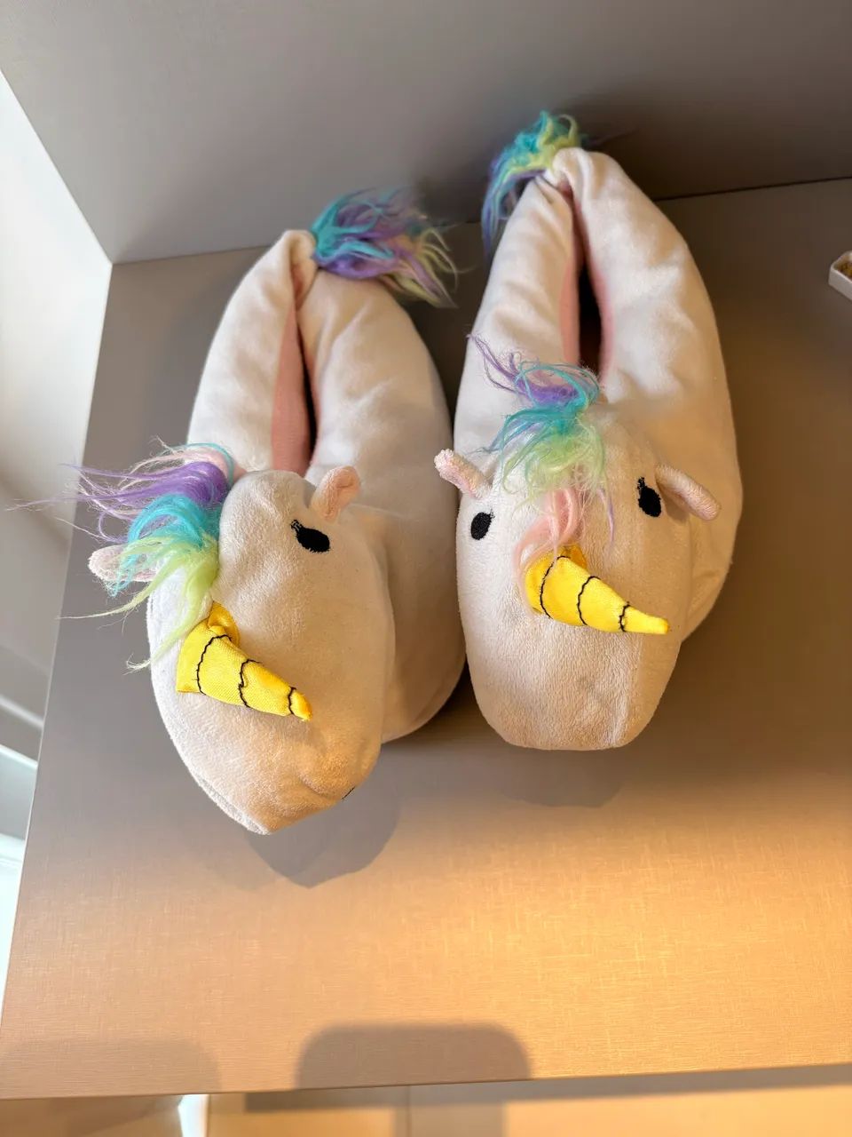 Pantufa unicórnio 