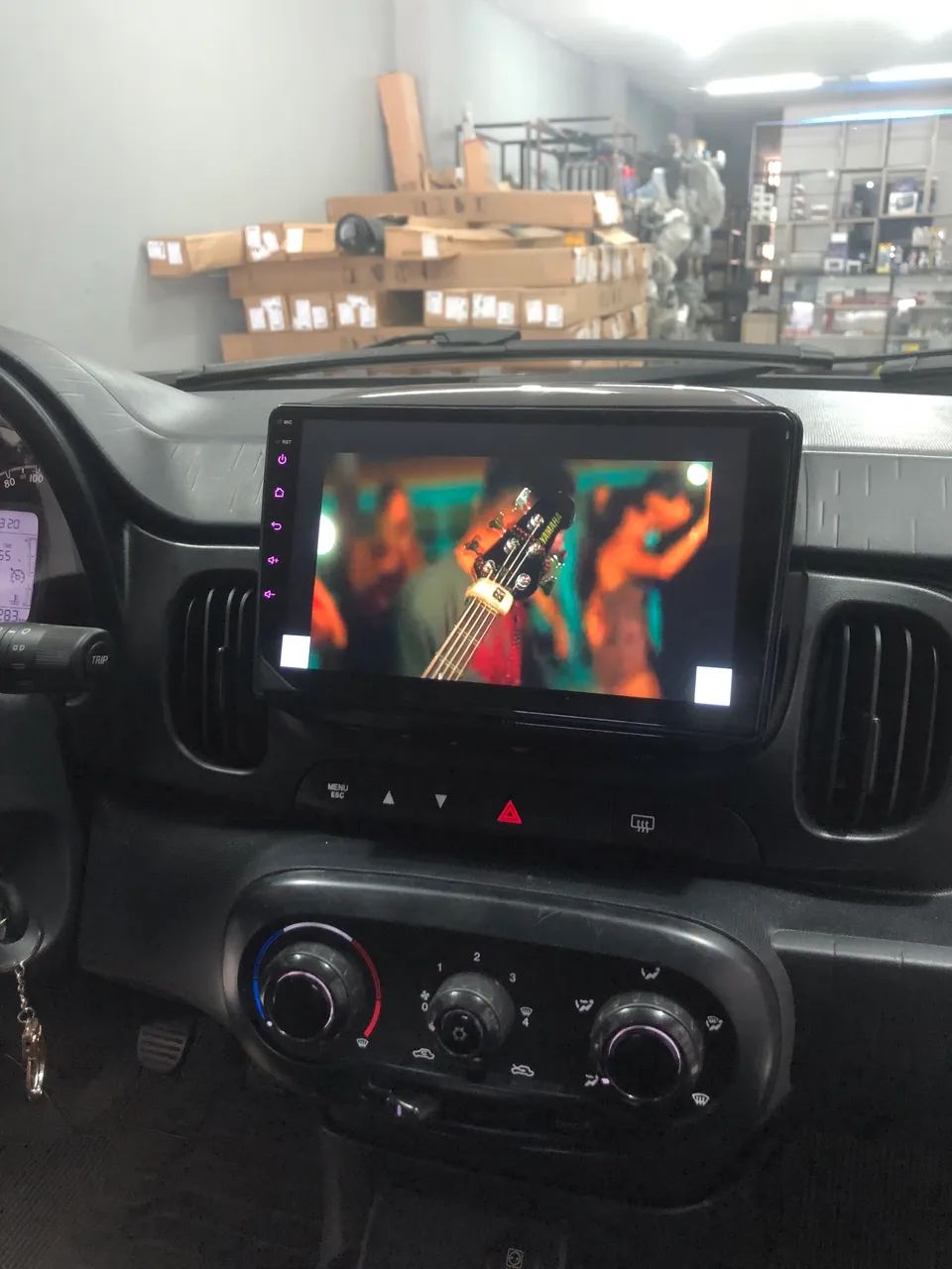 Central multimídia 9 polegadas a par 