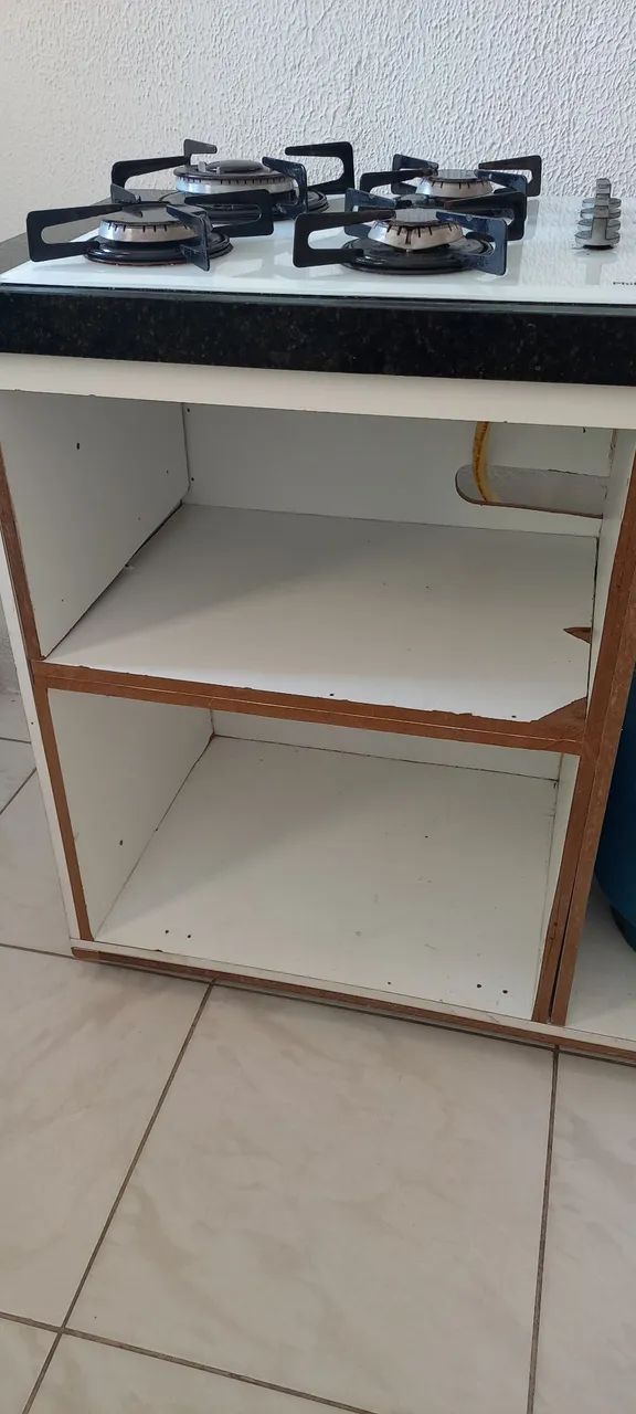 Fogão cooktop Philco + Base granito + Móvel projetado - Foto 5
