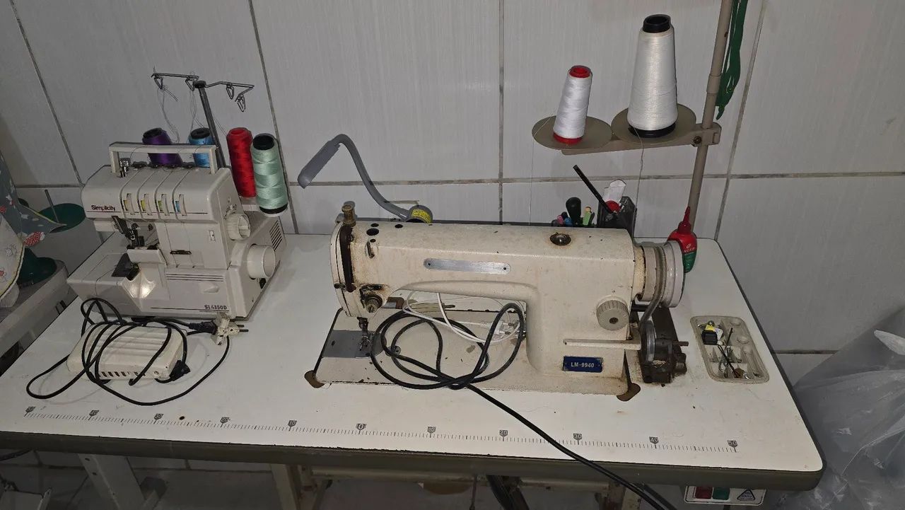 Máquina overlock e máquina industrial - Foto 2