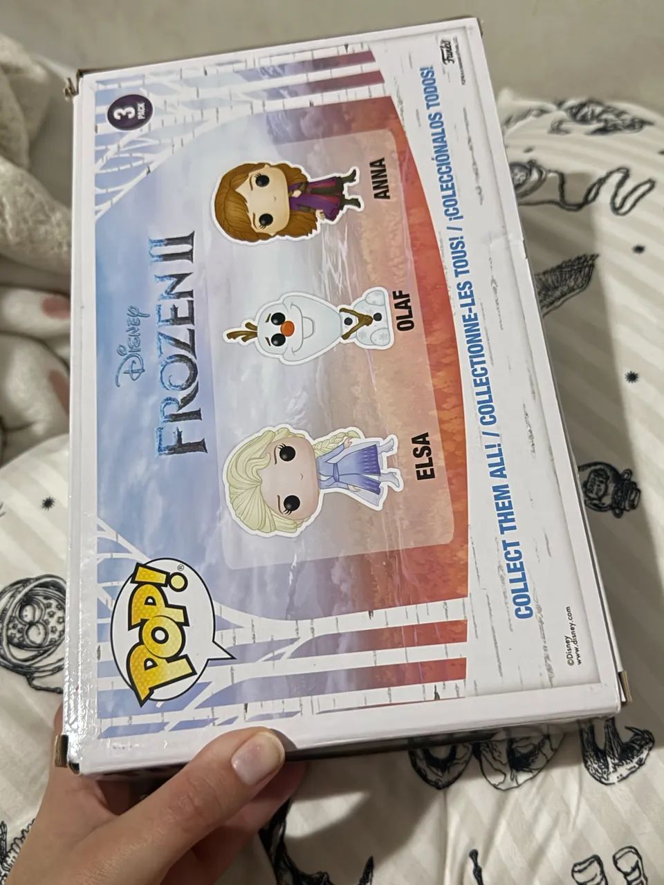 Funko Pop Frozen II - Anna, Elsa e Olaf (3 in 1 pack) - Foto 5
