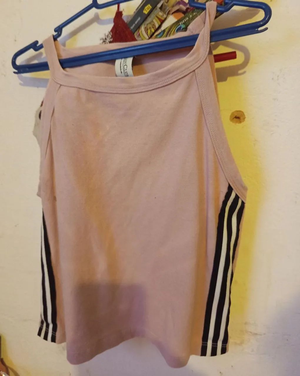 Blusa rosa vintage( estica)