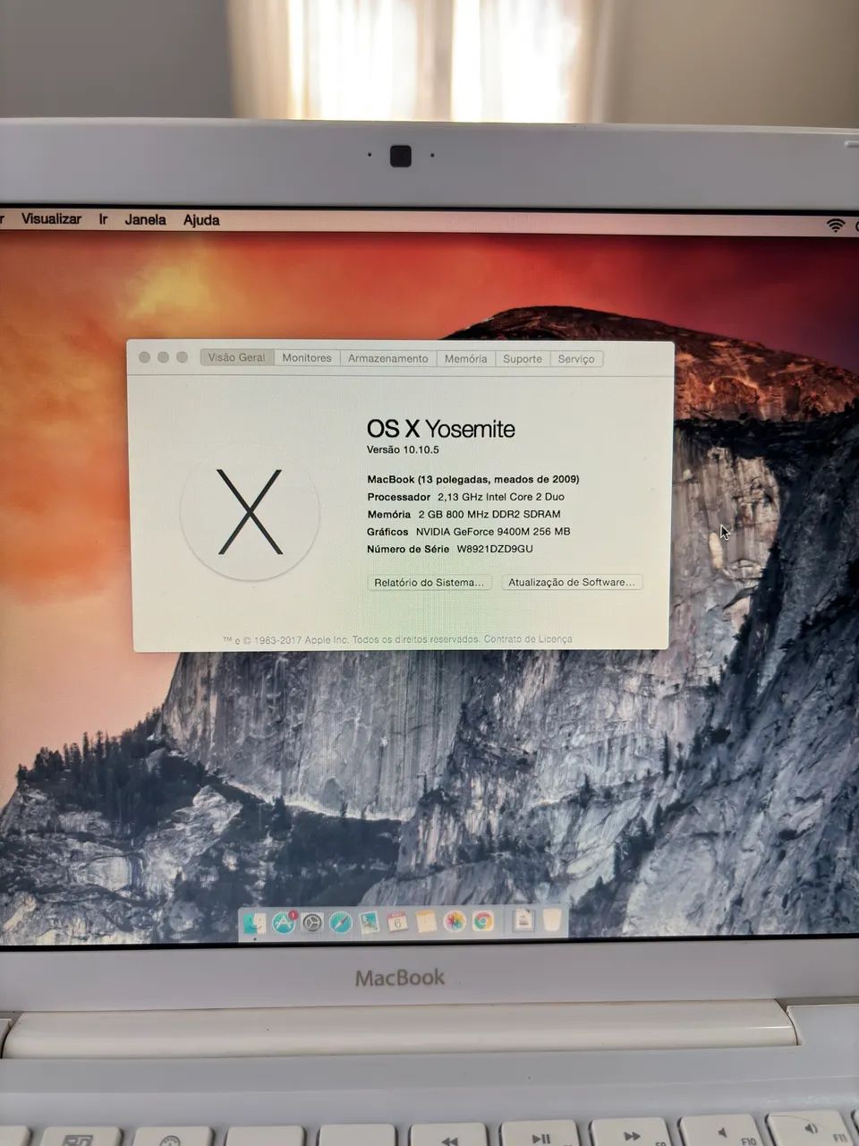 MacBook White 13? 2009 Core 2 Duo 160GB + Caixa Original - Foto 2