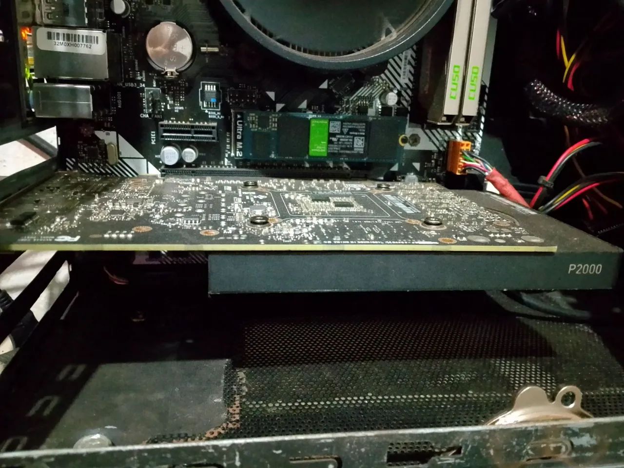 Placa de vídeo Quadro P2000 5gb Gddr5 e processador i5-4460