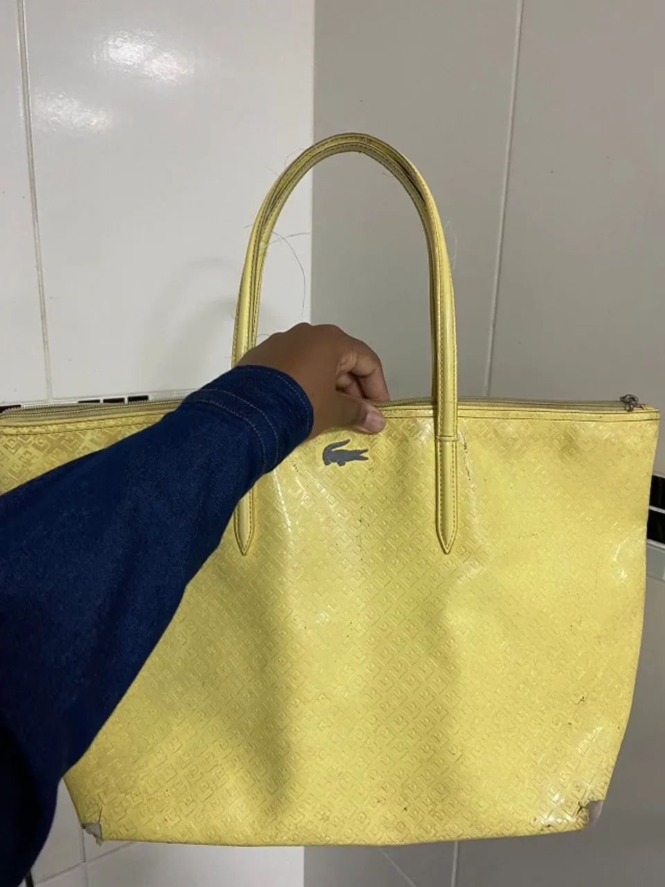 Bolsa original Lacoste feminina 