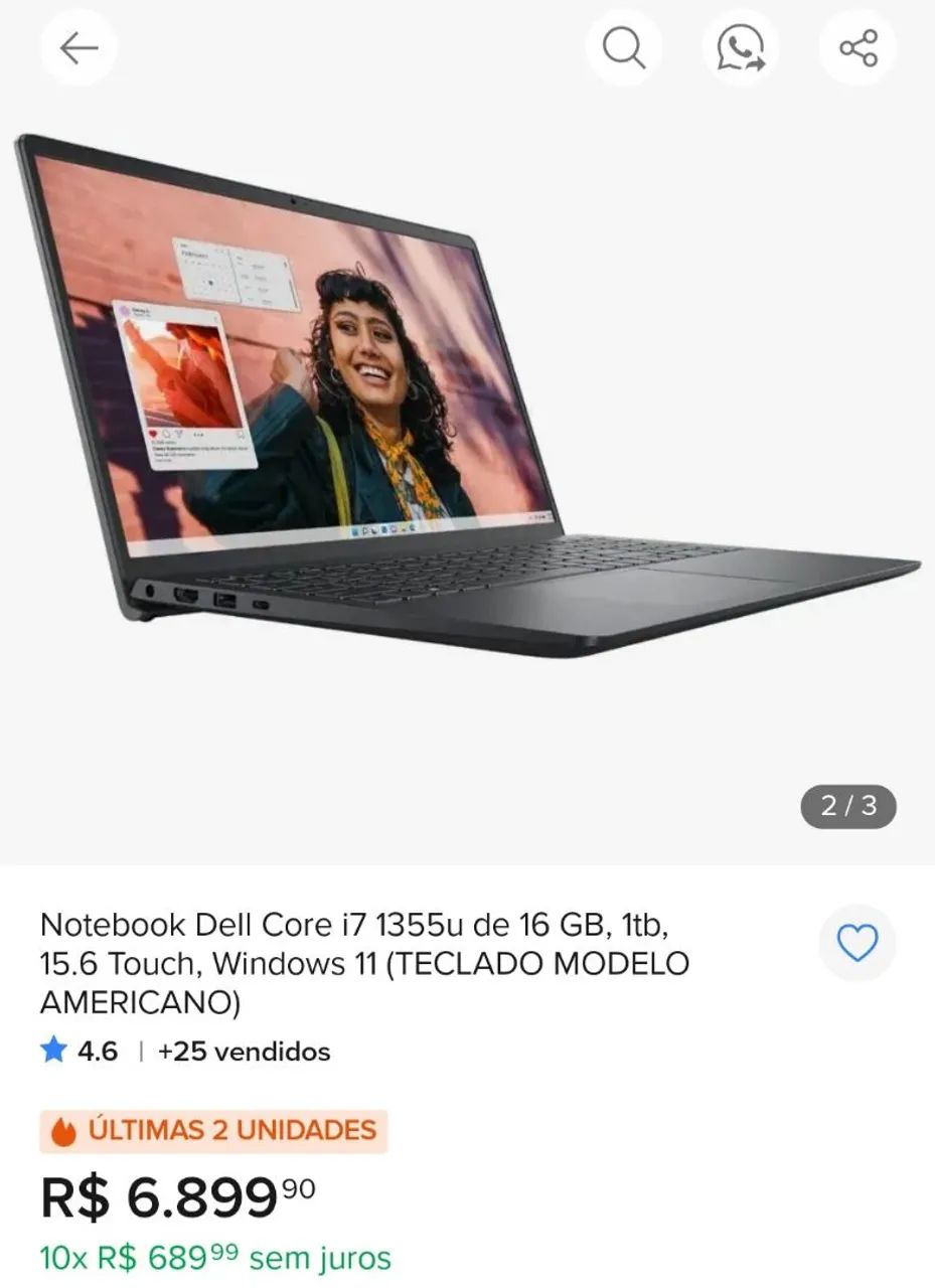 Dell Inspiron 15 I15-I1300-A60P - Foto 2