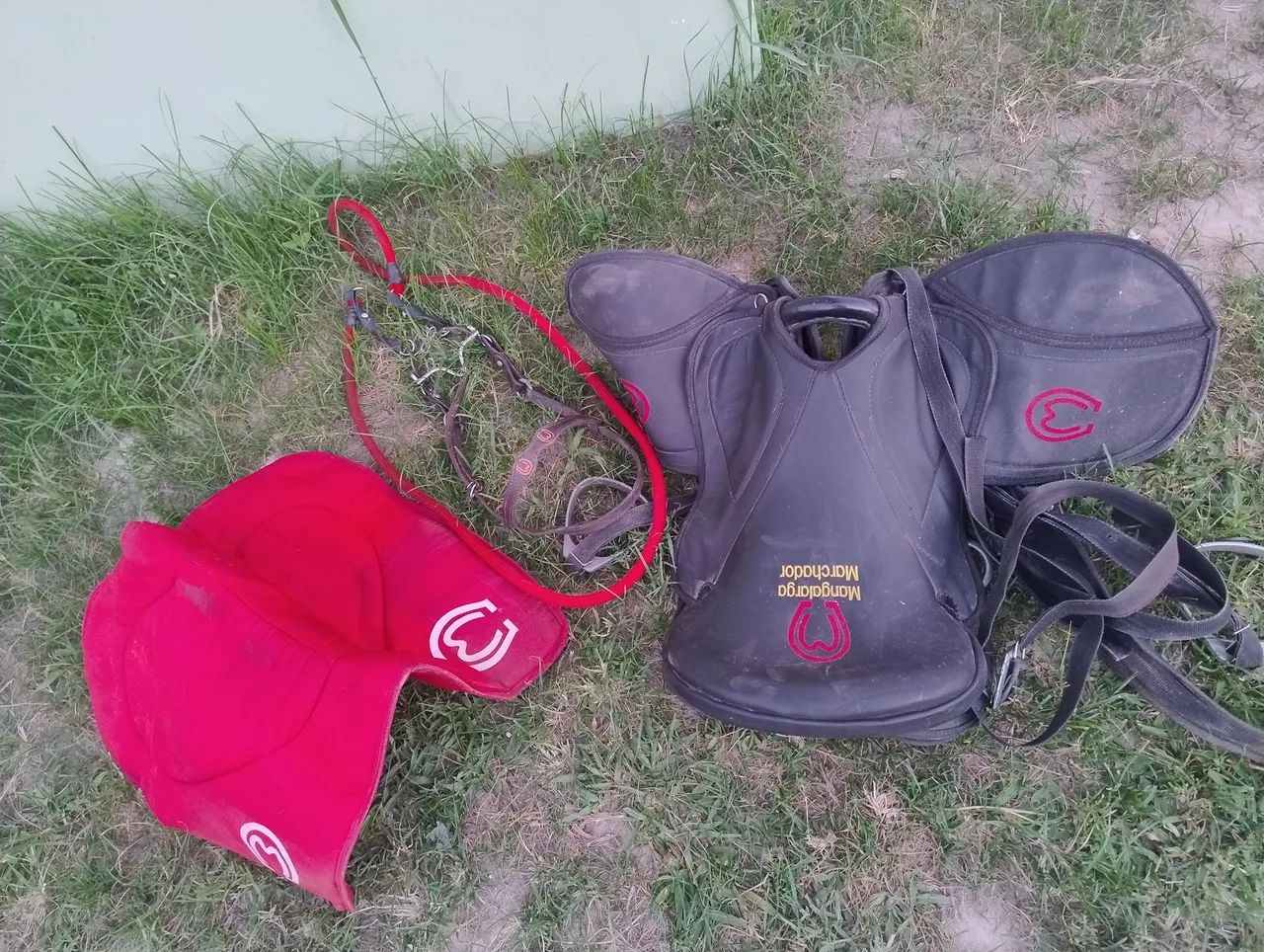 Vendo cela + freio + manta  - Foto 2