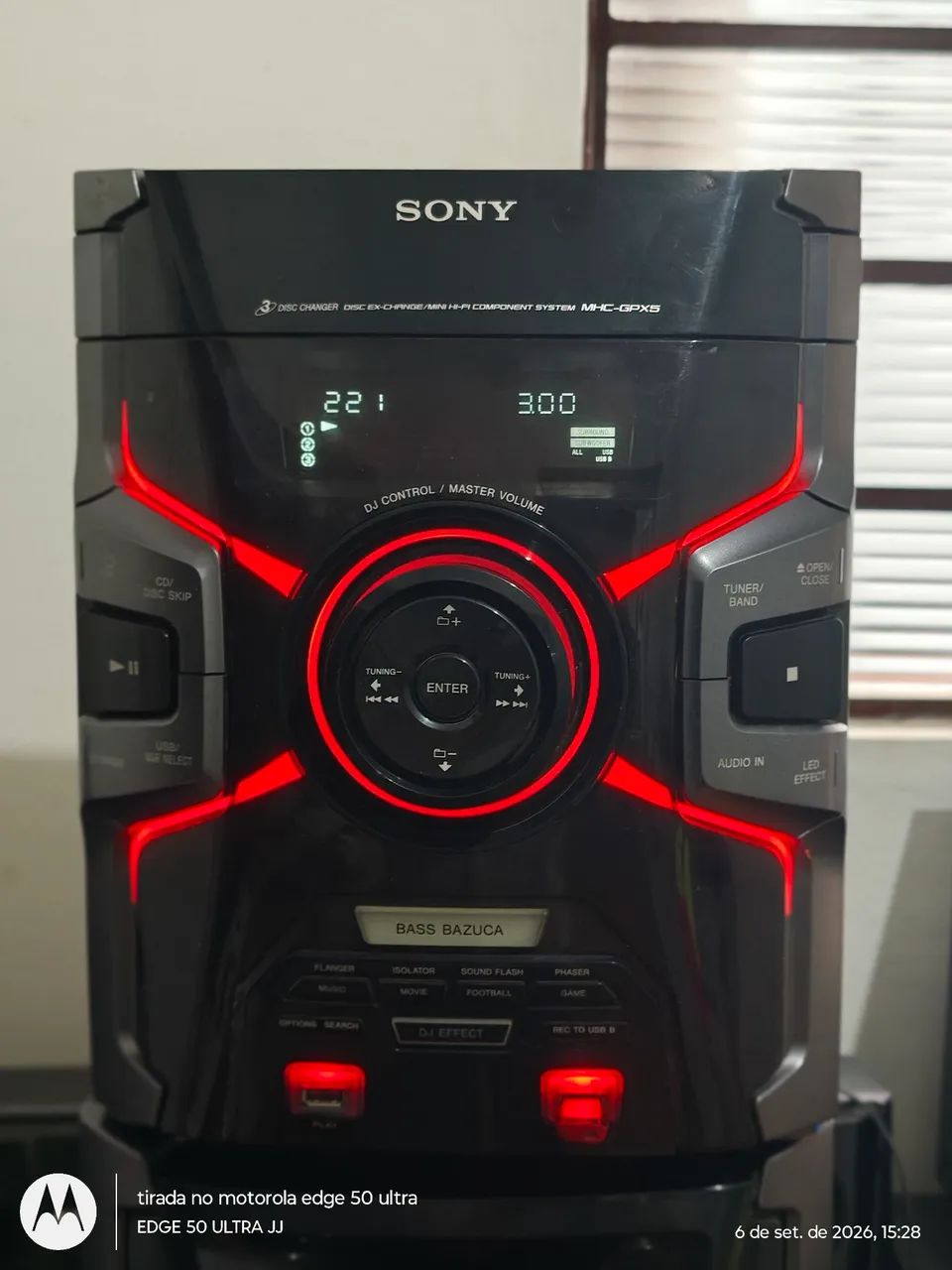 MINI SYSTEM SONY GPX5 