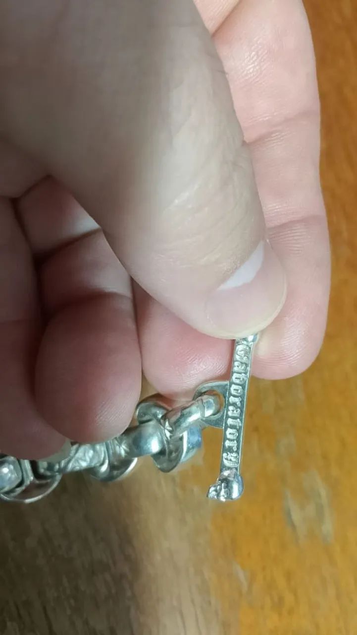 Vende se pulseira de prata - Foto 2