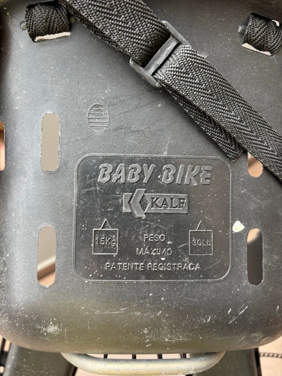 Cadeirinha bebe bicicleta  - Foto 2