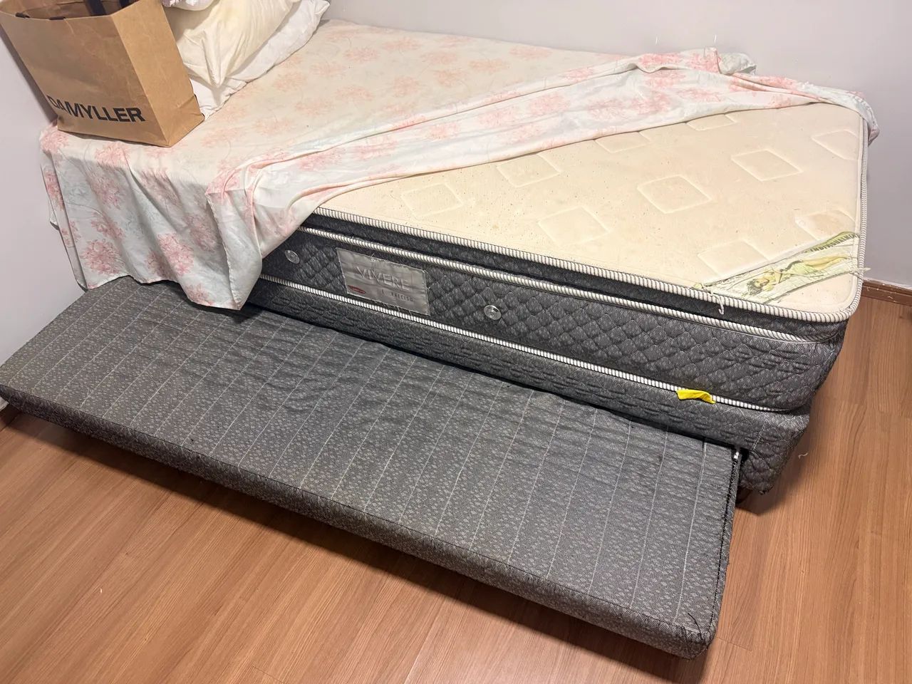  CAMA BOX DE SOLTEIRO + COLCHÃO  - Foto 3